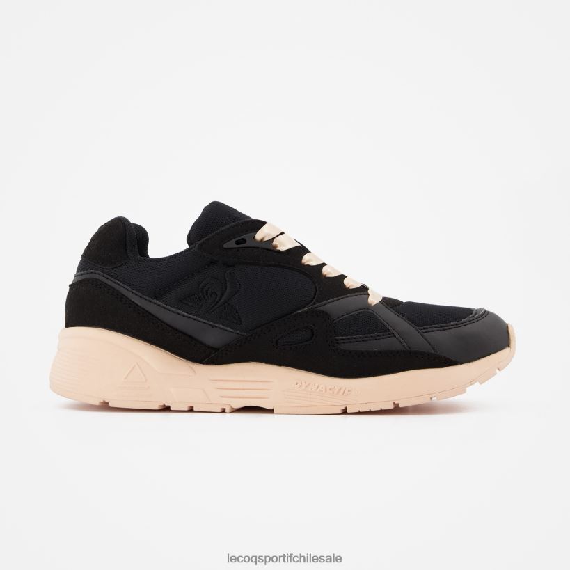 mujer Zapato lcs r850 w street satin negro T24B2622 Le Coq Sportif zapatos