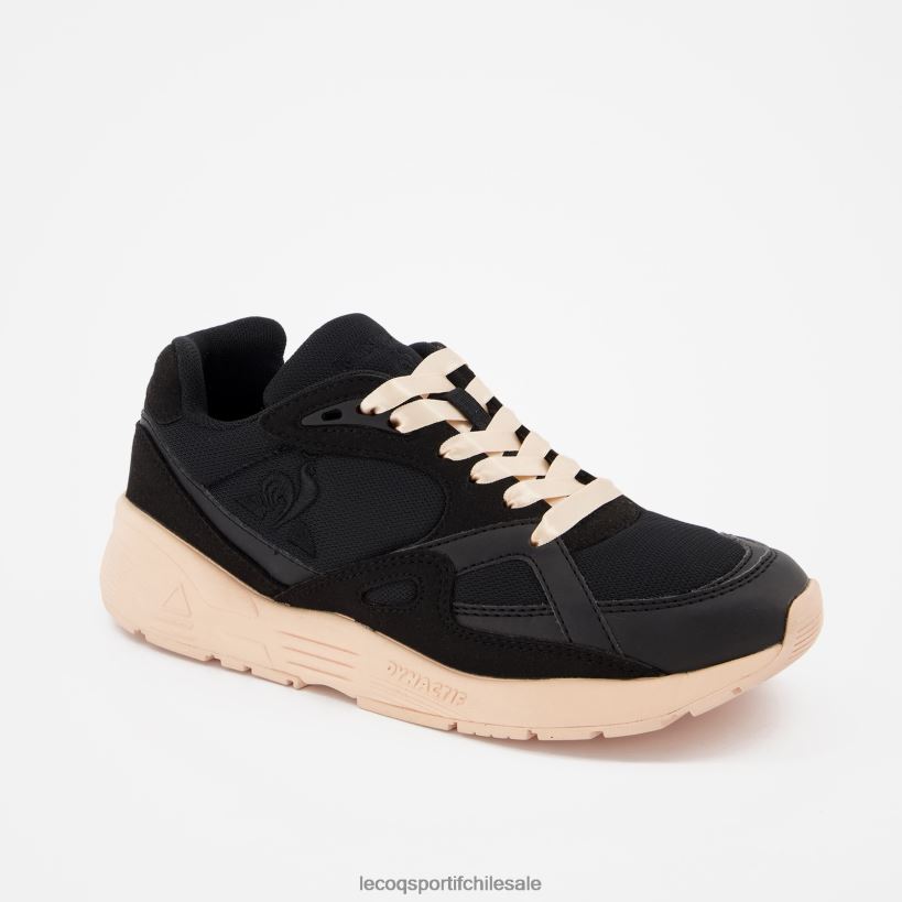 mujer Zapato lcs r850 w street satin negro T24B2622 Le Coq Sportif zapatos