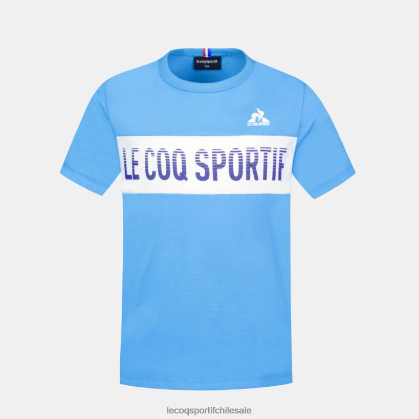 niños camiseta azul T24B2379 Le Coq Sportif ropa