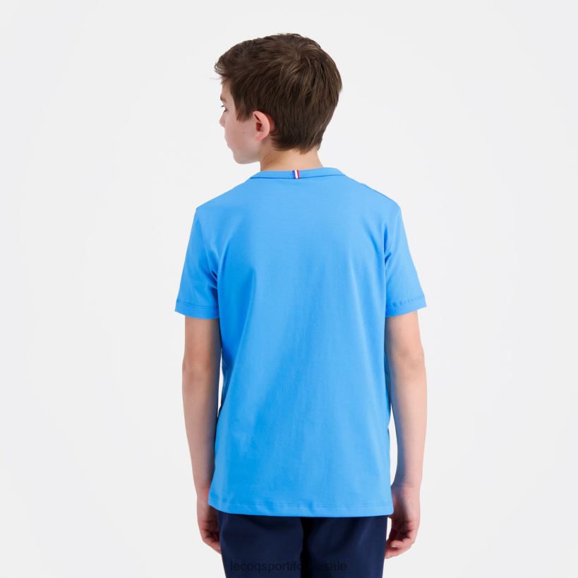 niños camiseta azul T24B2379 Le Coq Sportif ropa