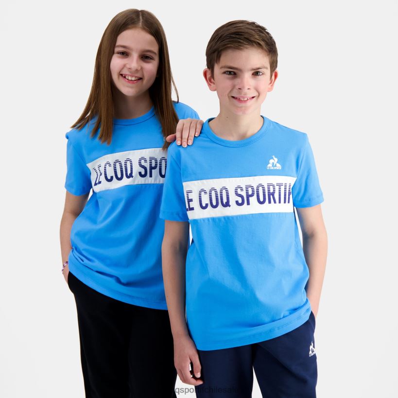 niños camiseta azul T24B2379 Le Coq Sportif ropa