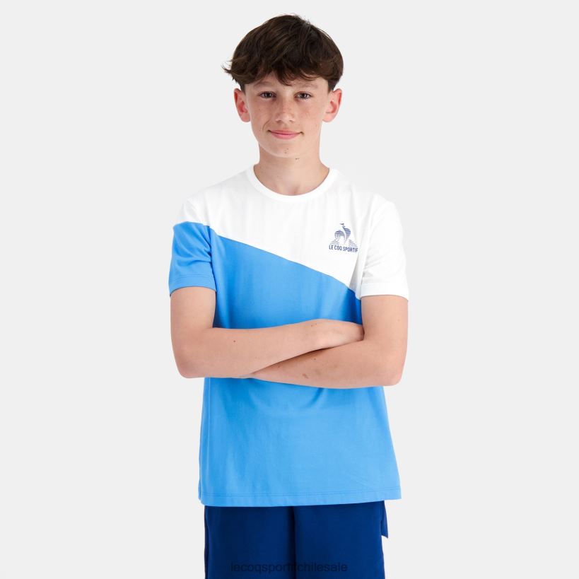 niños camiseta azul T24B2381 Le Coq Sportif ropa
