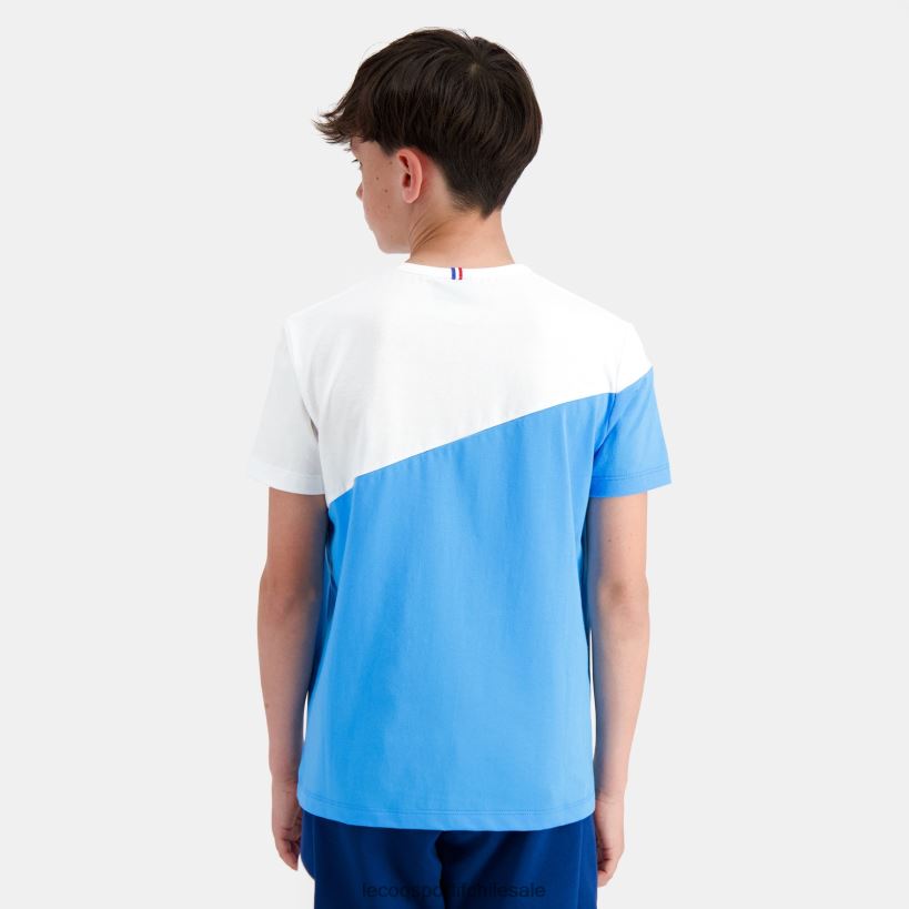niños camiseta azul T24B2381 Le Coq Sportif ropa