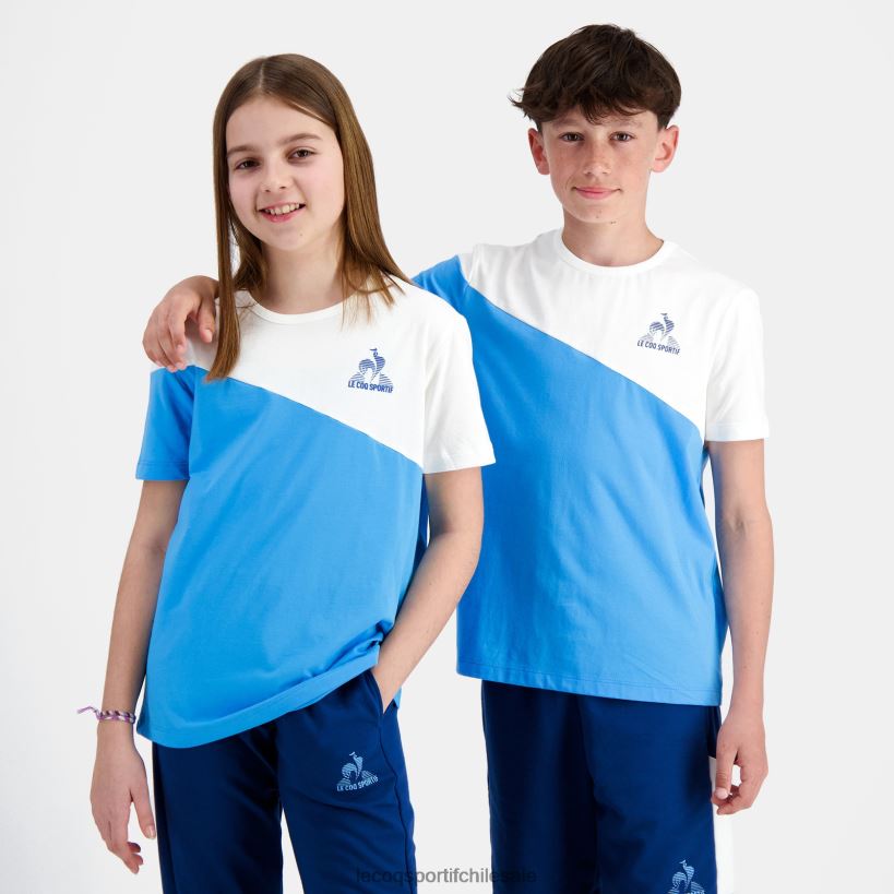 niños camiseta azul T24B2381 Le Coq Sportif ropa