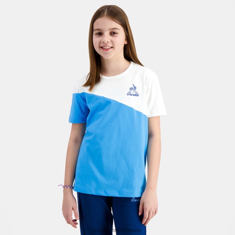 niños camiseta azul T24B2381 Le Coq Sportif ropa