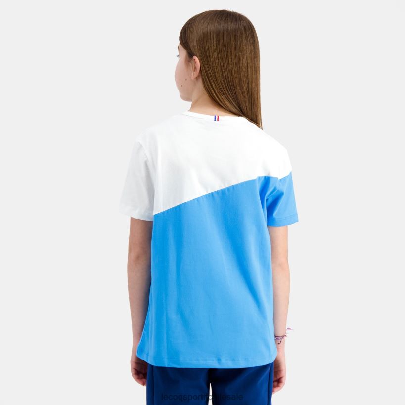niños camiseta azul T24B2381 Le Coq Sportif ropa