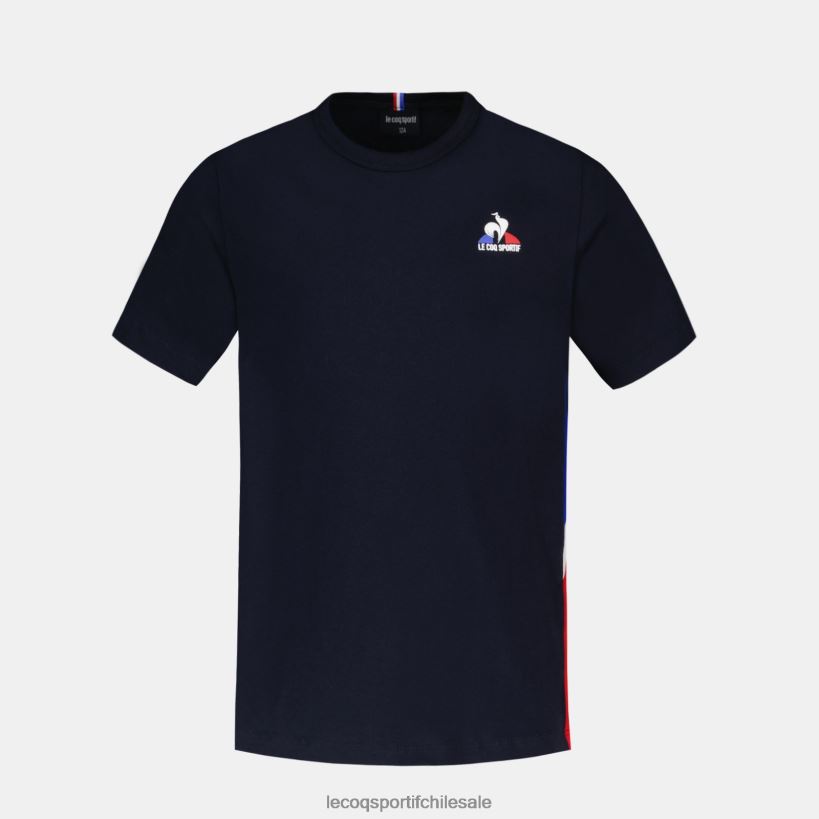 niños camiseta azul T24B2385 Le Coq Sportif ropa