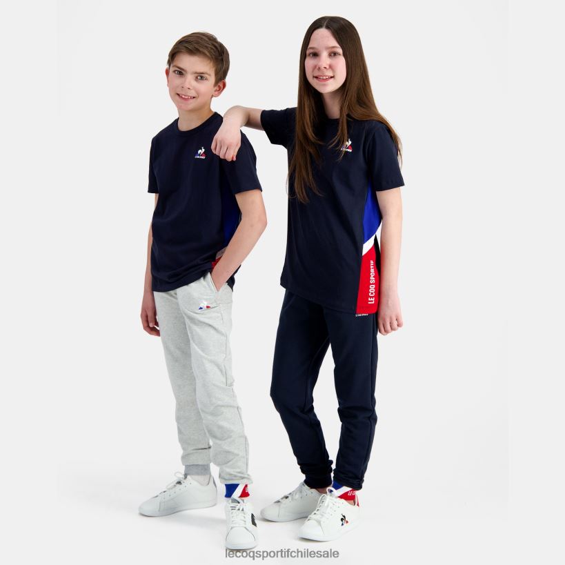 niños camiseta azul T24B2385 Le Coq Sportif ropa