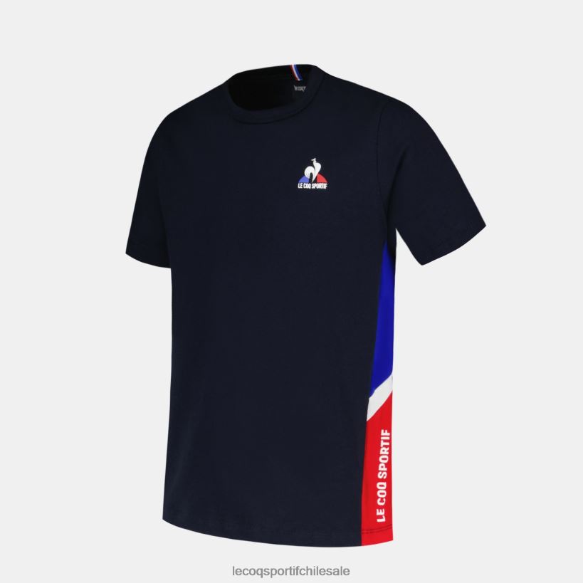 niños camiseta azul T24B2385 Le Coq Sportif ropa