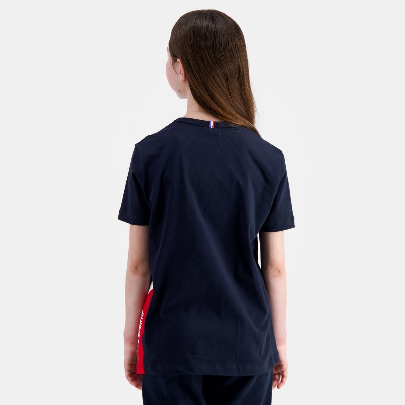 niños camiseta azul T24B2385 Le Coq Sportif ropa