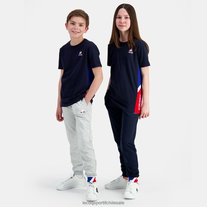 niños camiseta azul T24B2385 Le Coq Sportif ropa