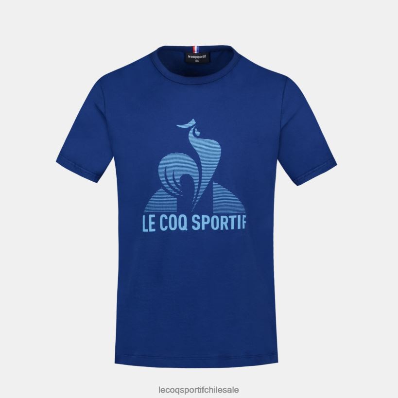 niños camiseta azul T24B2386 Le Coq Sportif ropa