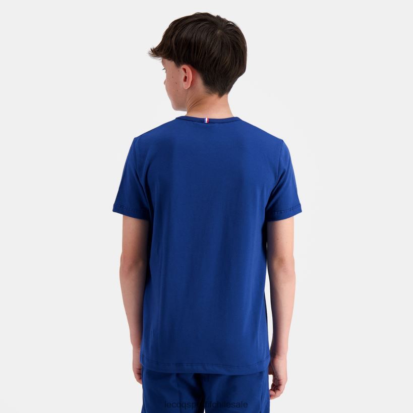 niños camiseta azul T24B2386 Le Coq Sportif ropa
