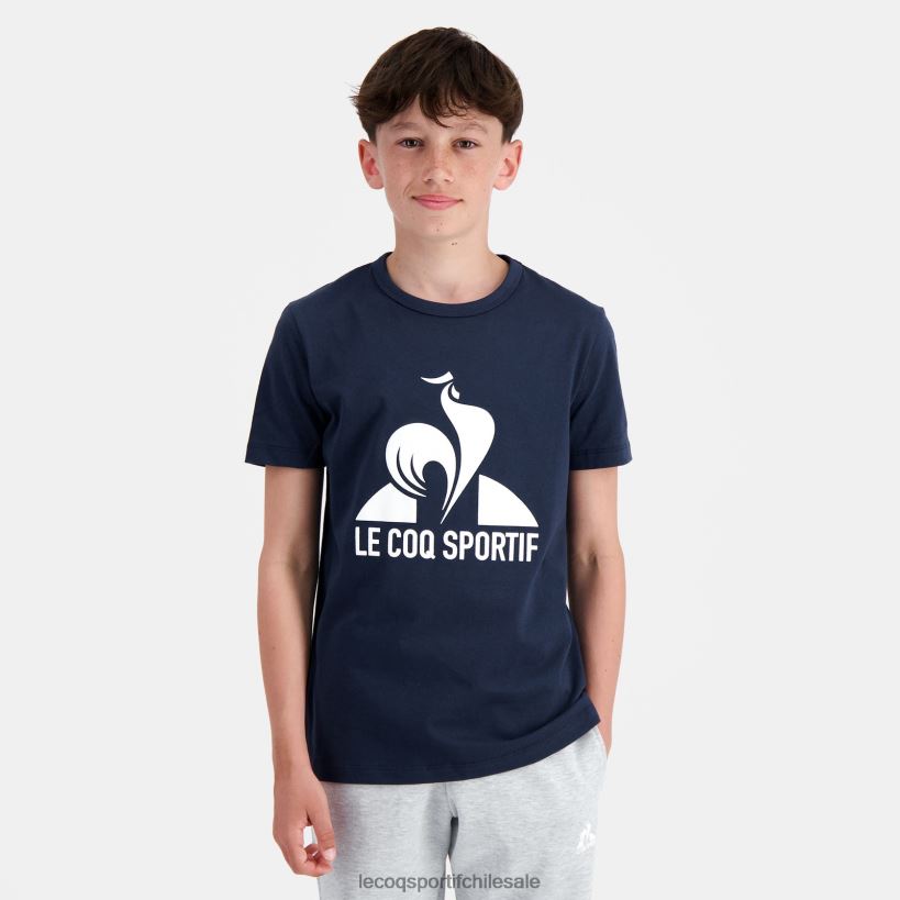 niños camiseta azul T24B2388 Le Coq Sportif ropa