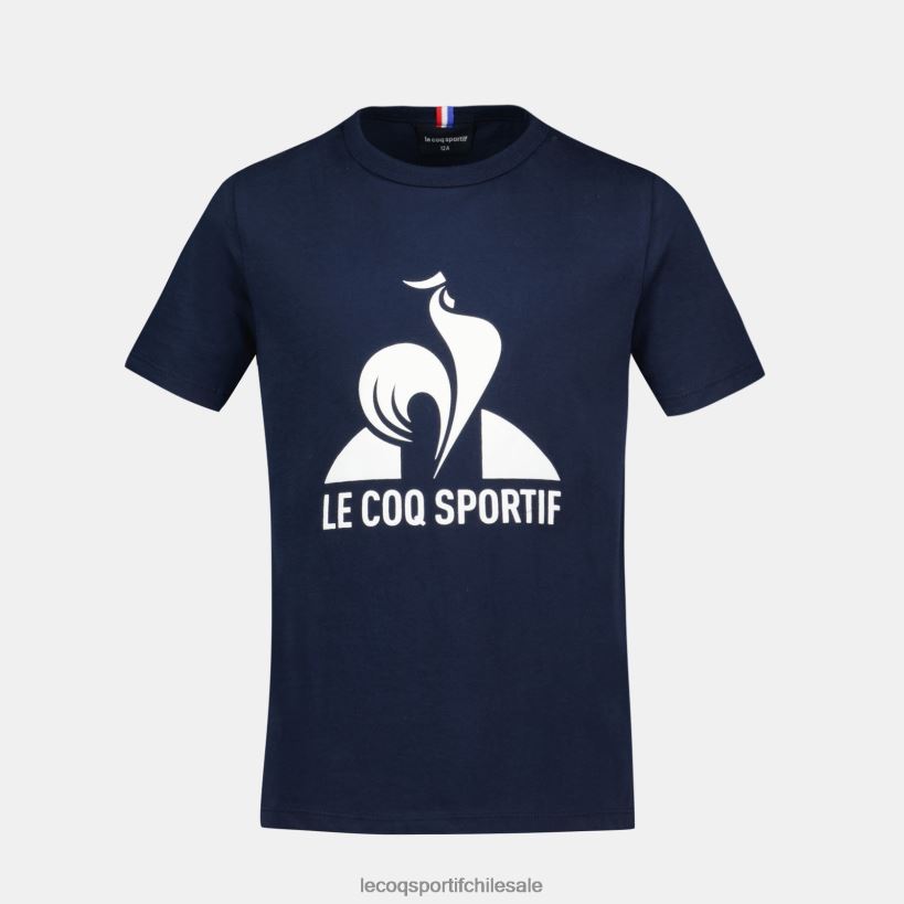 niños camiseta azul T24B2388 Le Coq Sportif ropa
