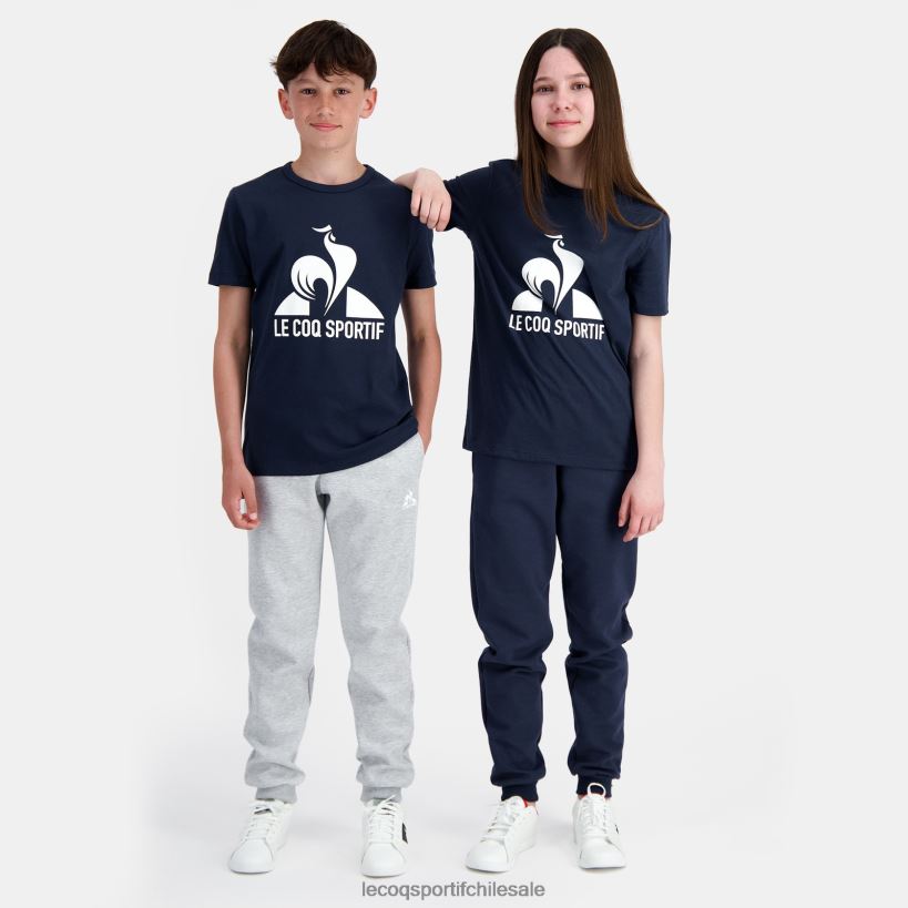 niños camiseta azul T24B2388 Le Coq Sportif ropa