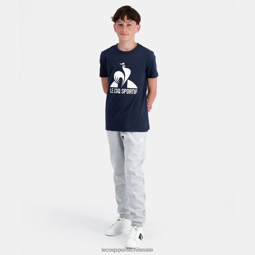 niños camiseta azul T24B2388 Le Coq Sportif ropa