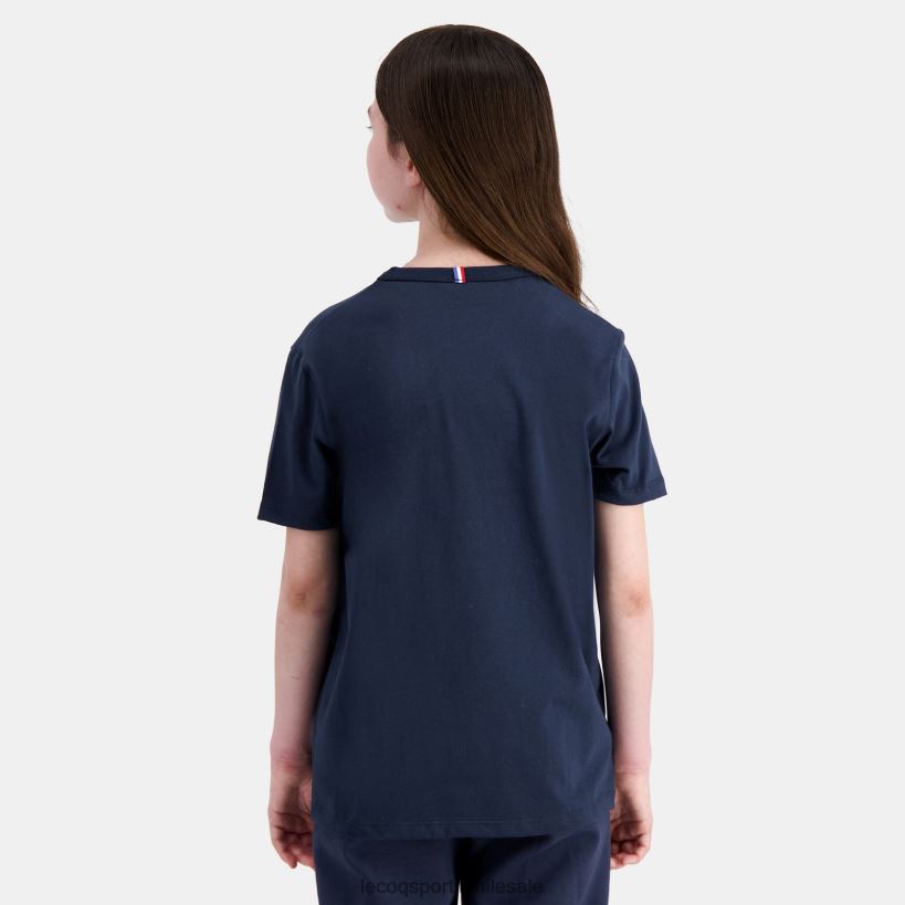 niños camiseta azul T24B2388 Le Coq Sportif ropa