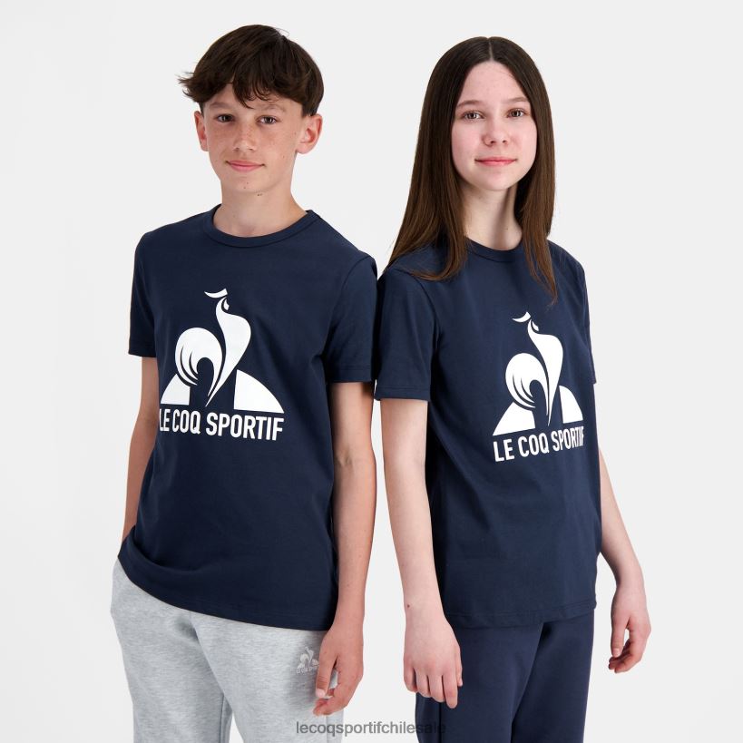 niños camiseta azul T24B2388 Le Coq Sportif ropa