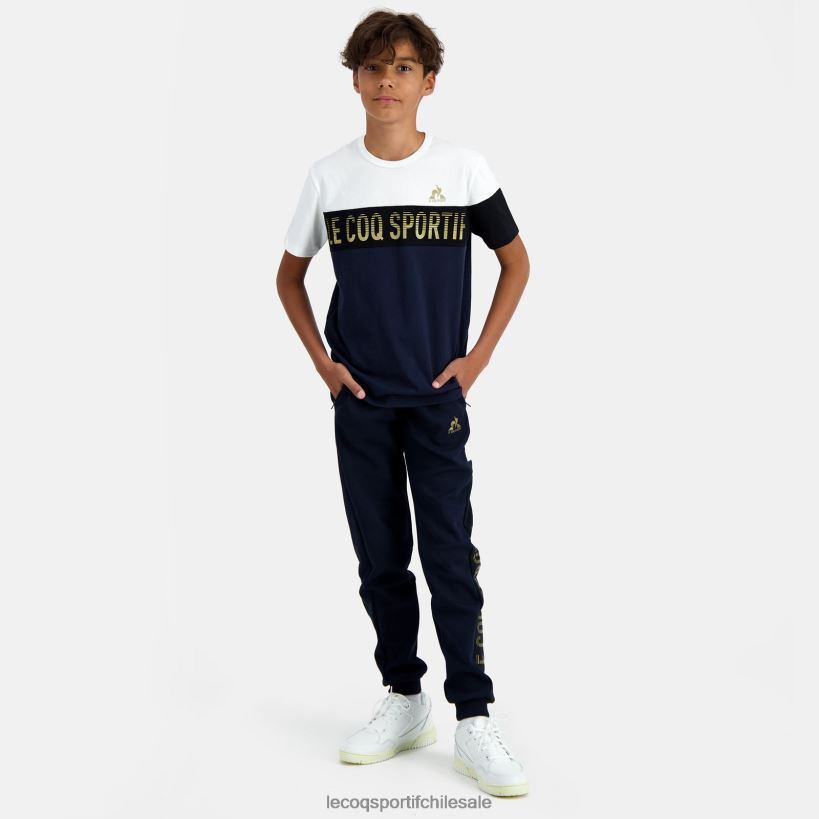 niños camiseta azul T24B2639 Le Coq Sportif ropa