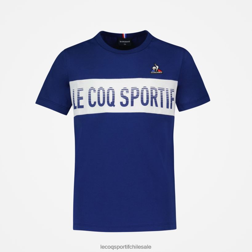 niños camiseta azul T24B2644 Le Coq Sportif ropa
