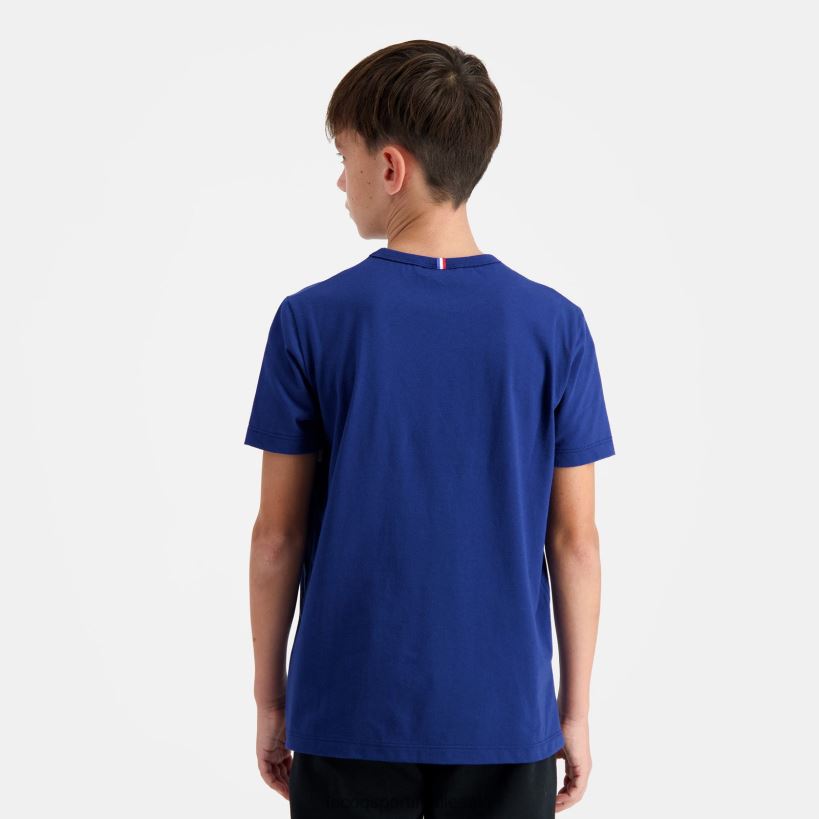 niños camiseta azul T24B2644 Le Coq Sportif ropa