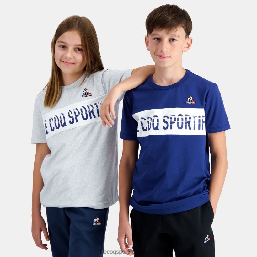 niños camiseta azul T24B2644 Le Coq Sportif ropa
