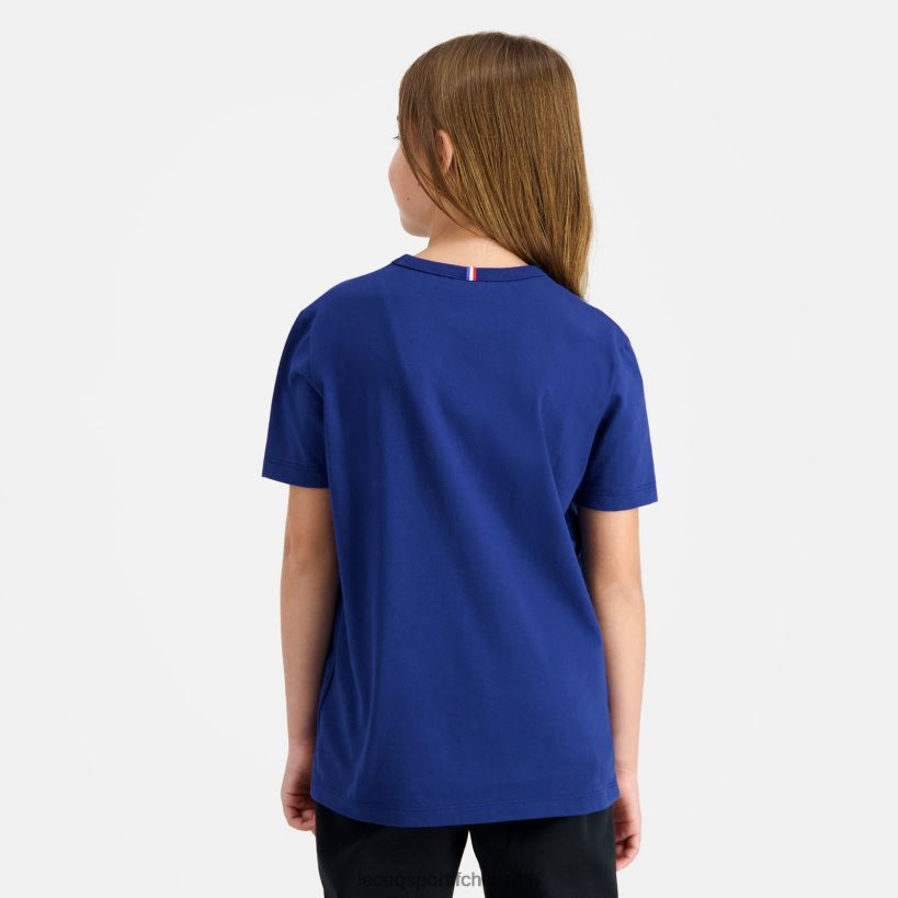 niños camiseta azul T24B2644 Le Coq Sportif ropa