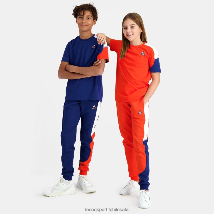 niños camiseta azul T24B2651 Le Coq Sportif ropa