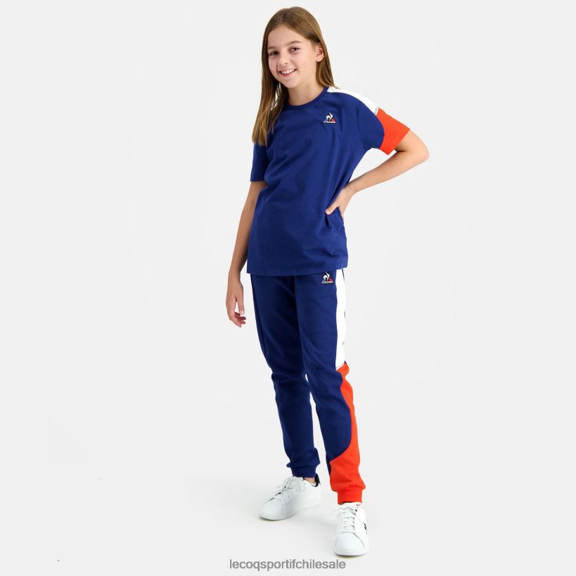 niños camiseta azul T24B2651 Le Coq Sportif ropa