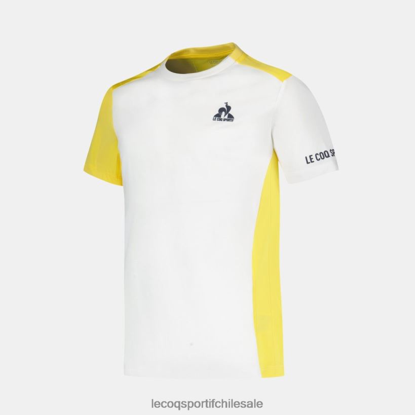 niños camiseta blanca T24B2380 Le Coq Sportif ropa