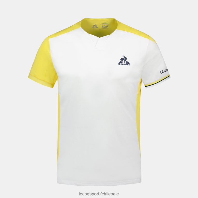 niños camiseta blanca T24B2380 Le Coq Sportif ropa