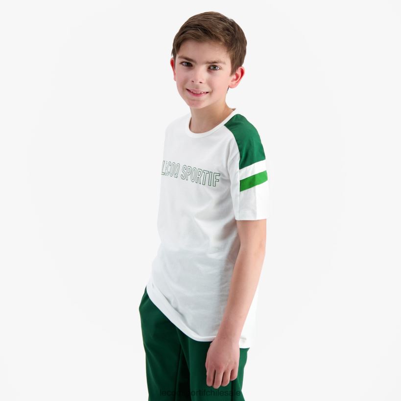 niños camiseta blanca T24B2382 Le Coq Sportif ropa