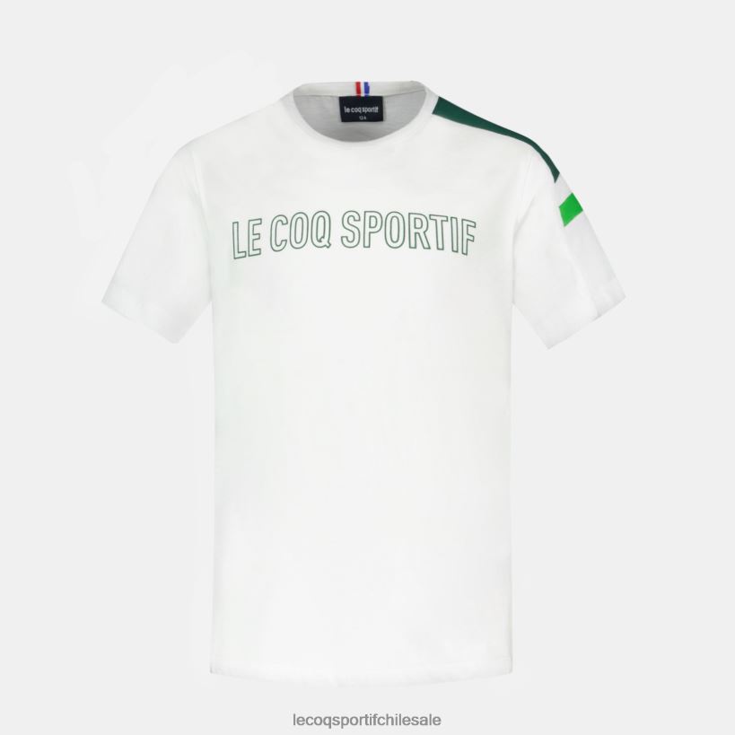 niños camiseta blanca T24B2382 Le Coq Sportif ropa