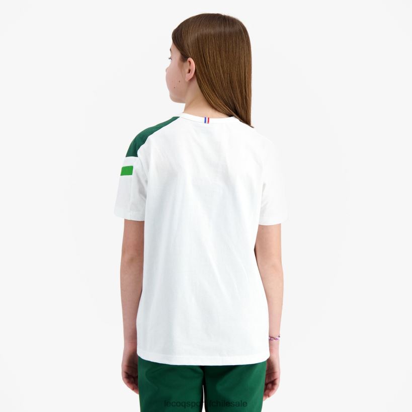 niños camiseta blanca T24B2382 Le Coq Sportif ropa