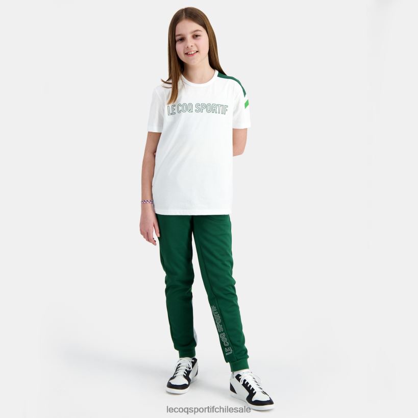 niños camiseta blanca T24B2382 Le Coq Sportif ropa