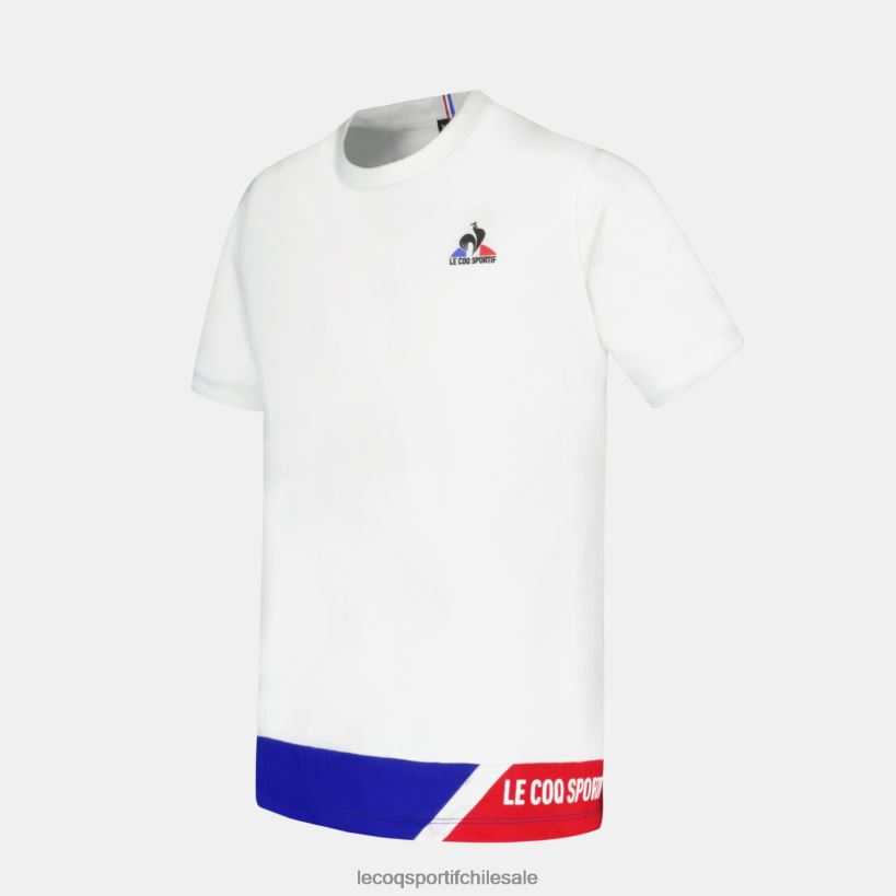 niños camiseta blanca T24B2383 Le Coq Sportif ropa