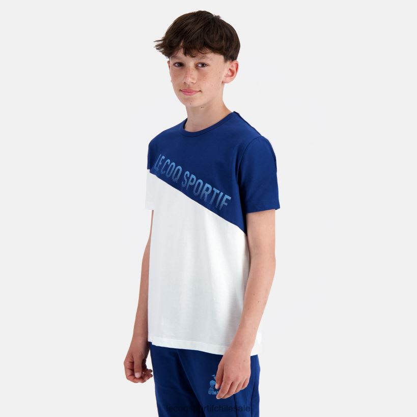 niños camiseta blanca T24B2387 Le Coq Sportif ropa