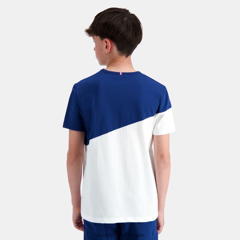 niños camiseta blanca T24B2387 Le Coq Sportif ropa