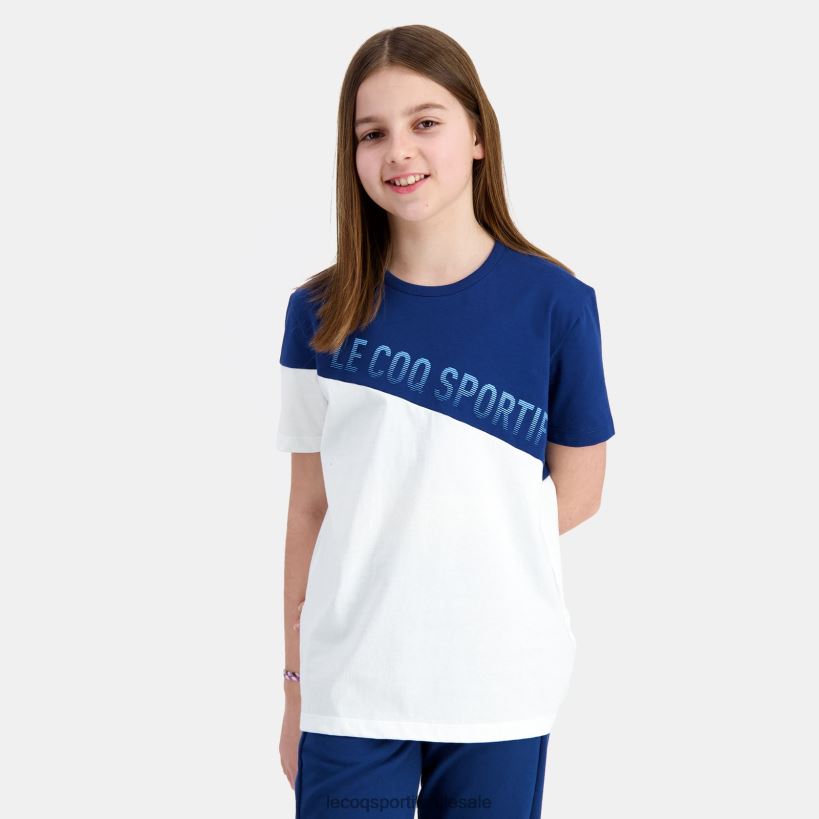 niños camiseta blanca T24B2387 Le Coq Sportif ropa