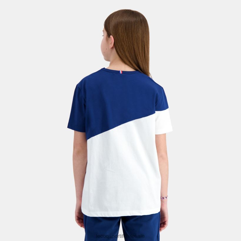 niños camiseta blanca T24B2387 Le Coq Sportif ropa