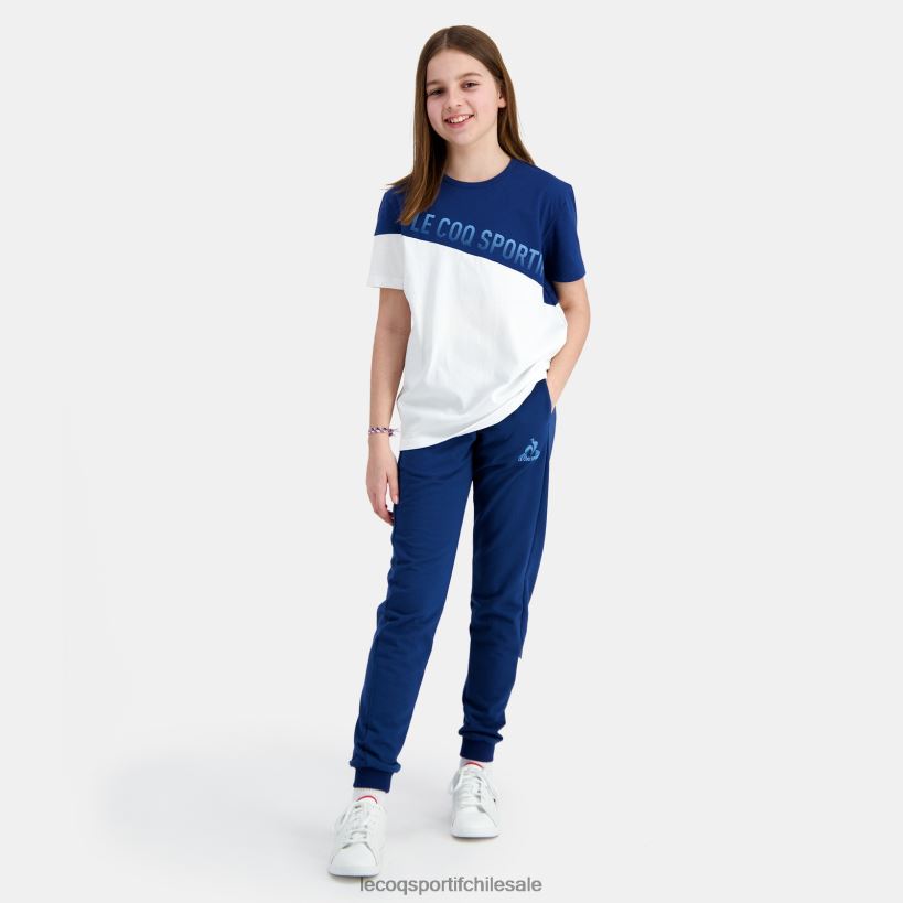 niños camiseta blanca T24B2387 Le Coq Sportif ropa