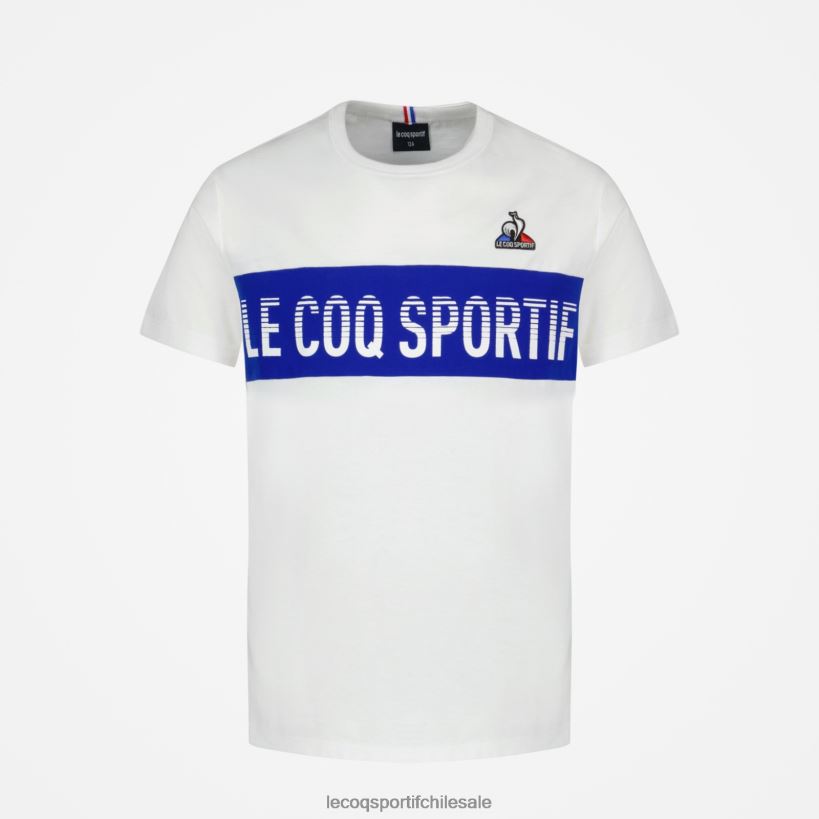 niños camiseta blanca T24B2646 Le Coq Sportif ropa