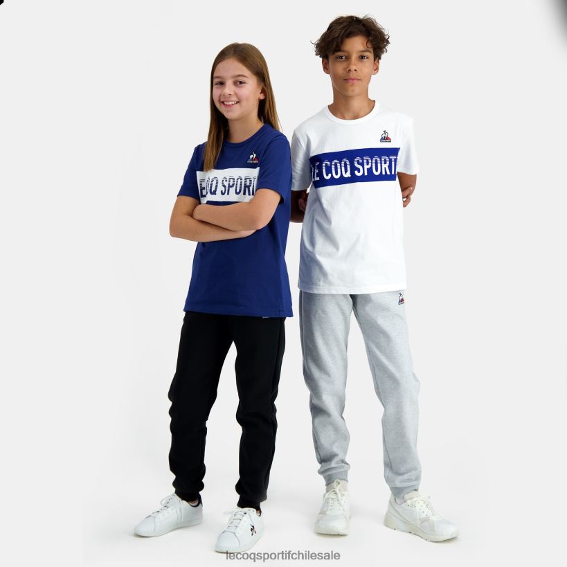 niños camiseta blanca T24B2646 Le Coq Sportif ropa