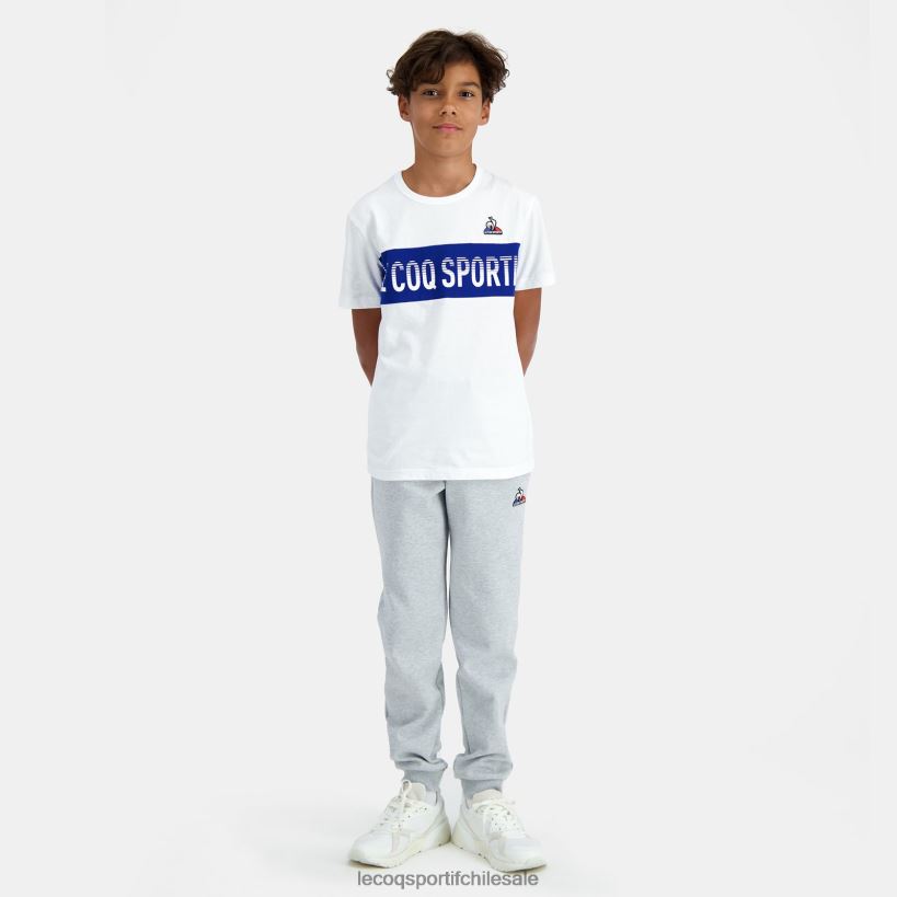 niños camiseta blanca T24B2646 Le Coq Sportif ropa