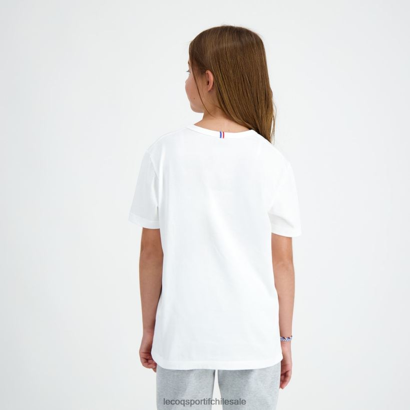 niños camiseta blanca T24B2646 Le Coq Sportif ropa