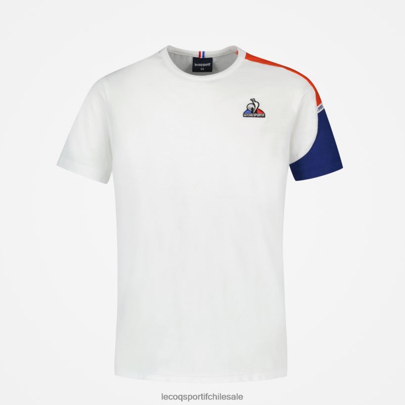 niños camiseta blanca T24B2649 Le Coq Sportif ropa