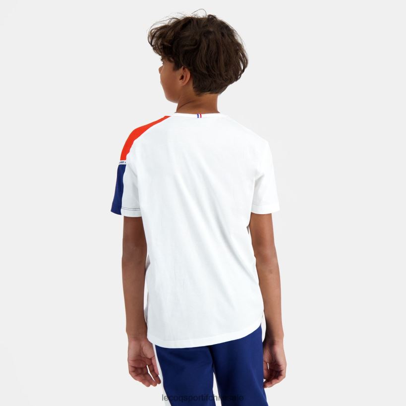 niños camiseta blanca T24B2649 Le Coq Sportif ropa