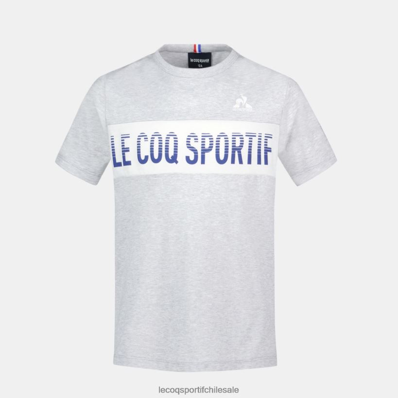 niños camiseta gris T24B2378 Le Coq Sportif ropa