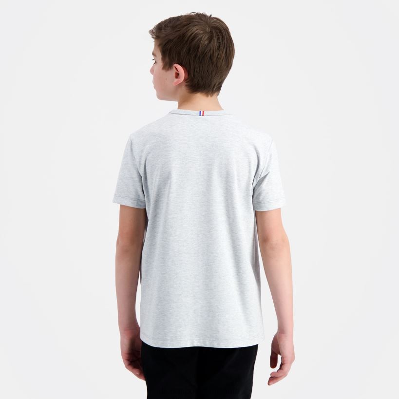 niños camiseta gris T24B2378 Le Coq Sportif ropa